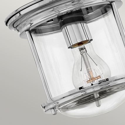 Quintiesse - Außen-Deckenleuchte HADRIAN 1xE27/60W/230V Durchmesser 16,8 cm IP44