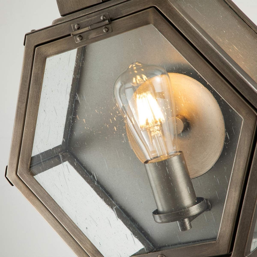 Quintiesse - Außenwandleuchte HEATH M 1xE27/60W/230V IP44 bronze