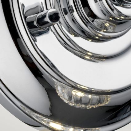 Quintiesse - LED-Badezimmer-Wandleuchte KEYNES 1xG9/3W/230V IP44 glänzender Chrom