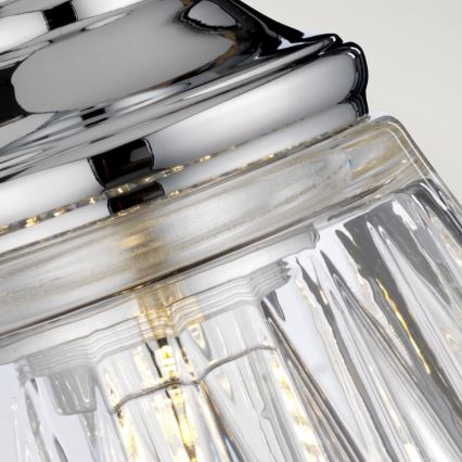 Quintiesse - LED-Badezimmer-Wandleuchte KEYNES 1xG9/3W/230V IP44 glänzender Chrom