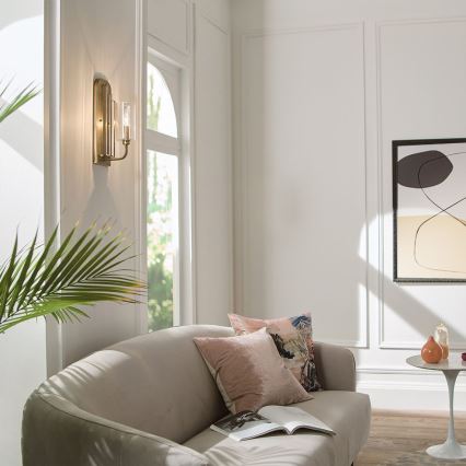 Quintiesse - Wandleuchte KIMROSE 1xE14/40W/230V goldfarben