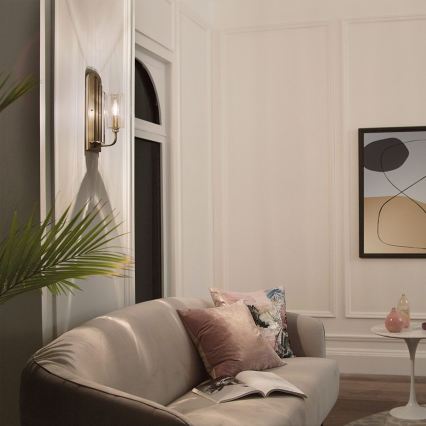 Quintiesse - Wandleuchte KIMROSE 1xE14/40W/230V goldfarben