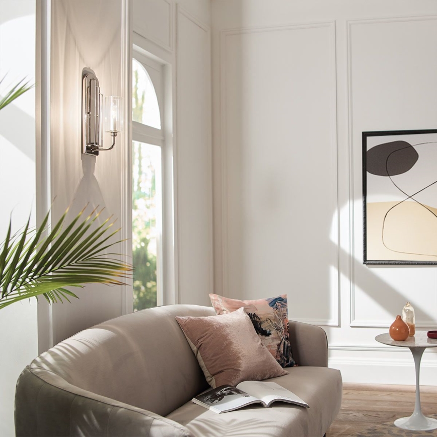 Quintiesse - Wandleuchte KIMROSE 1xE14/40W/230V glänzender Chrom