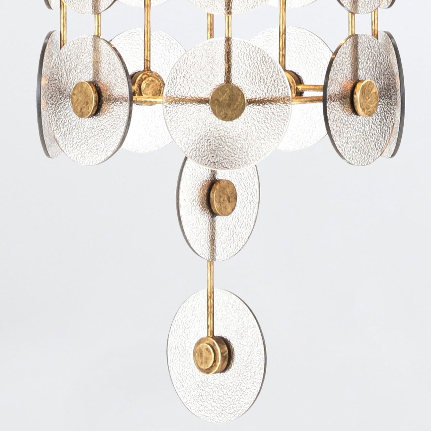 Quintiesse - Kronleuchter mit Kette MERIDIAN 9xE14/40W/230V Ø 57,2 cm gold