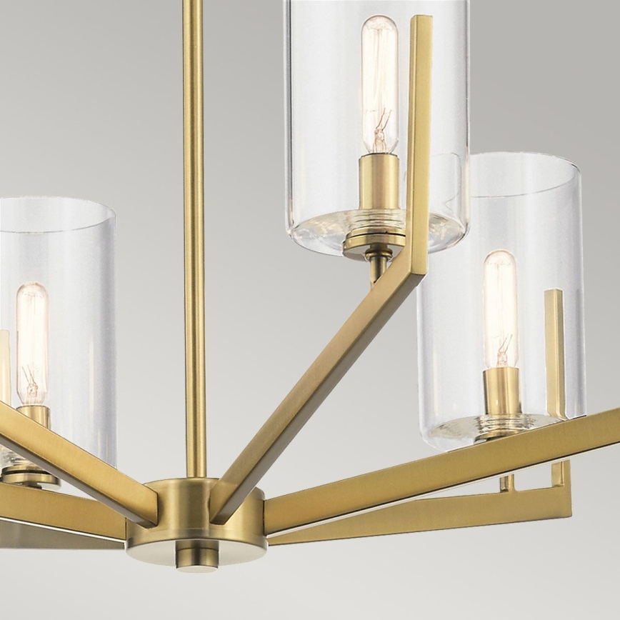 Quintiesse - Stangenleuchte NYE 6xE14/40W/230V Ø 71,1 cm gold