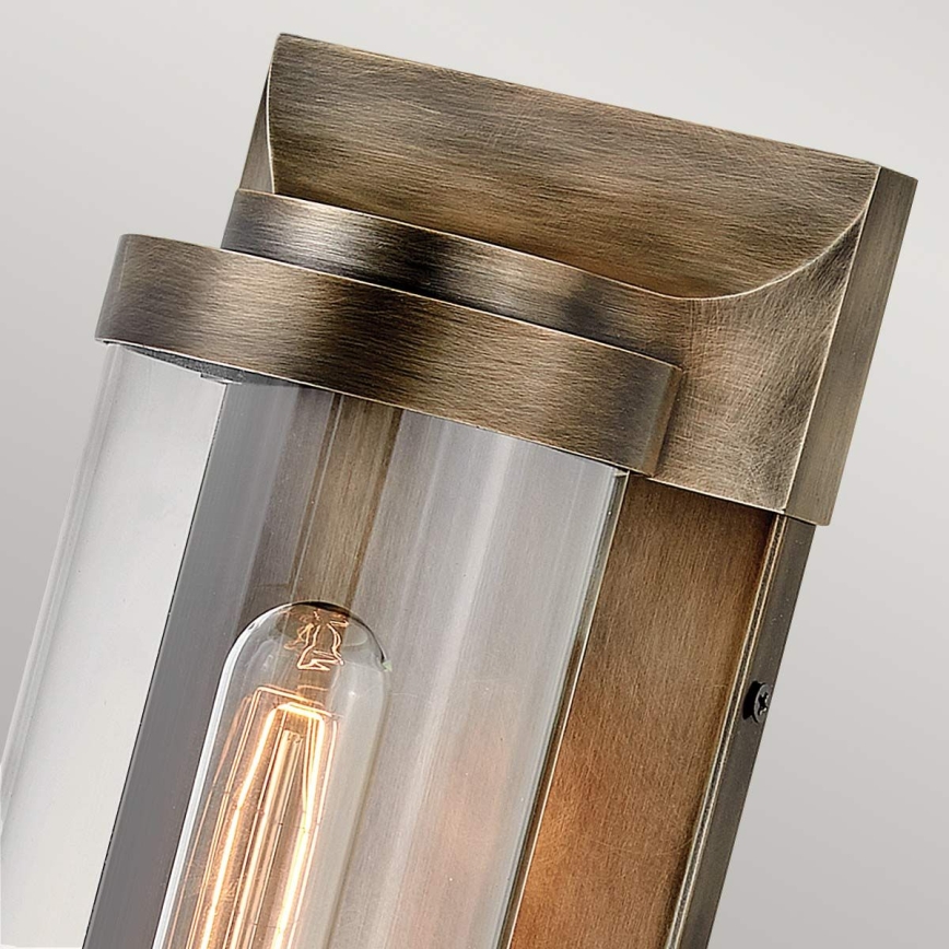 Quintiesse - Außenwandleuchte PEARSON M 1xE27/60W/230V IP44 Bronze