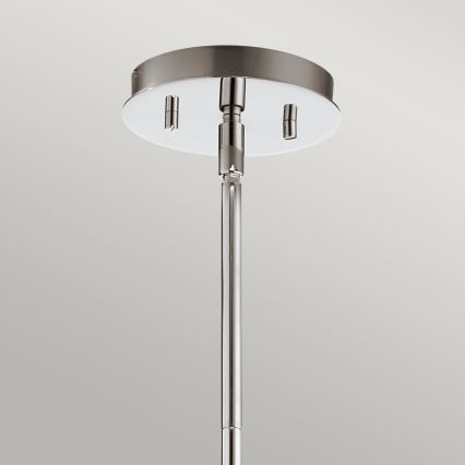 Quintiesse - LED-Badezimmer-Deckenleuchte an Stange PIM 5xG9/3W/230V Ø 71,1 cm IP44 Hochglanz-Chrom