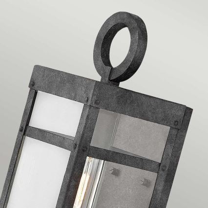 Quintiesse - Außenwandleuchte PORTER S 1xE27/60W/230V IP44 schwarz