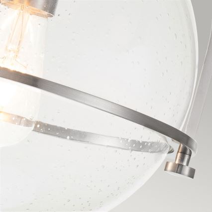 Quintiesse - Deckenleuchte SOMERSET 1xE27/60W/230V Ø 28,2 cm mattchrom