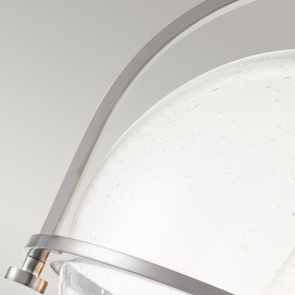 Quintiesse - Deckenleuchte SOMERSET 1xE27/60W/230V Ø 28,2 cm mattchrom