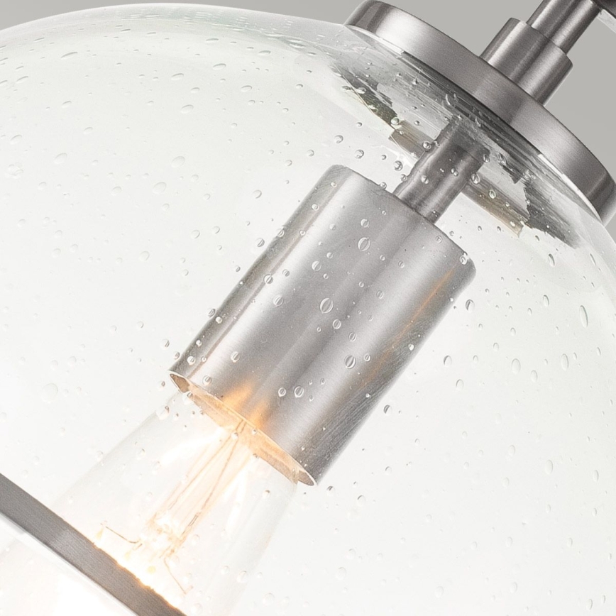 Quintiesse - Deckenleuchte SOMERSET 1xE27/60W/230V Ø 28,2 cm mattchrom