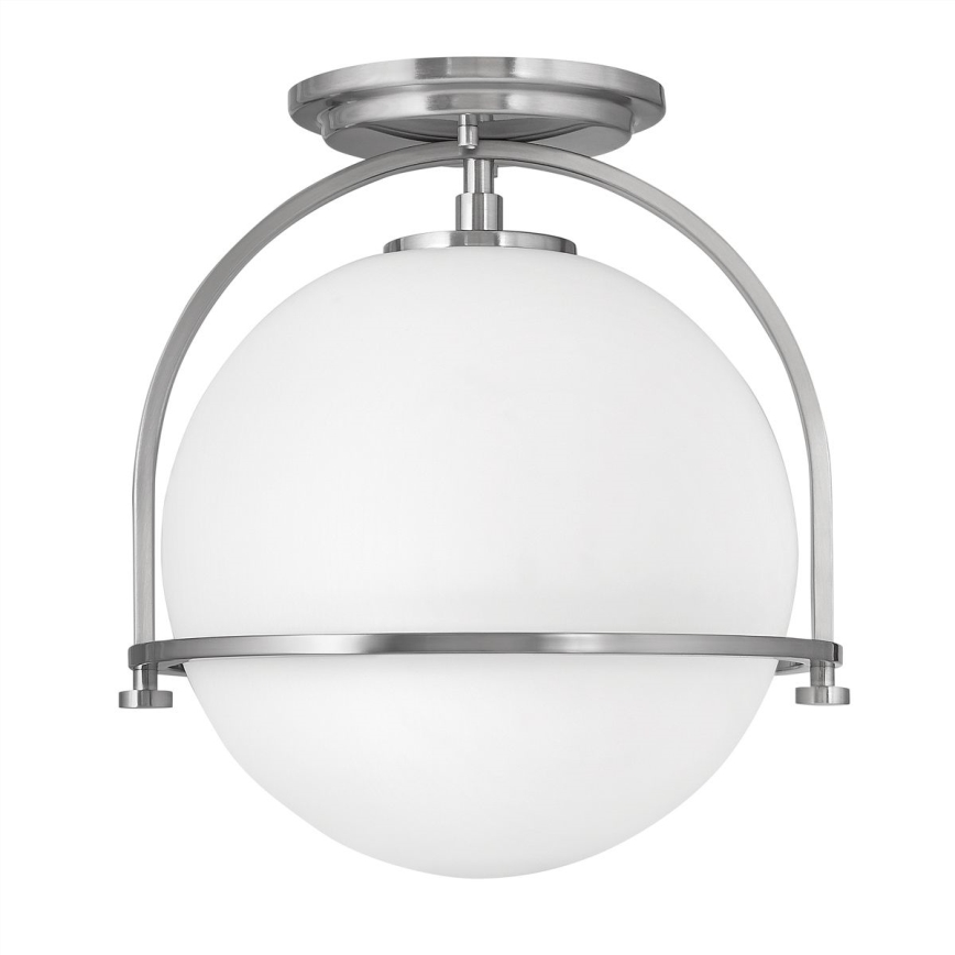 Quintiesse - Deckenleuchte SOMERSET 1xE27/60W/230V Ø 28,2 cm mattchrom