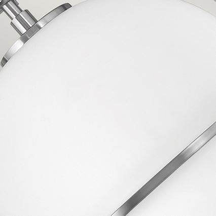 Quintiesse - Deckenleuchte SOMERSET 1xE27/60W/230V Ø 28,2 cm mattchrom