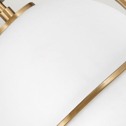 Quintiesse - Deckenleuchte SOMERSET 1xE27/60W/230V Ø 28,2 cm goldfarben