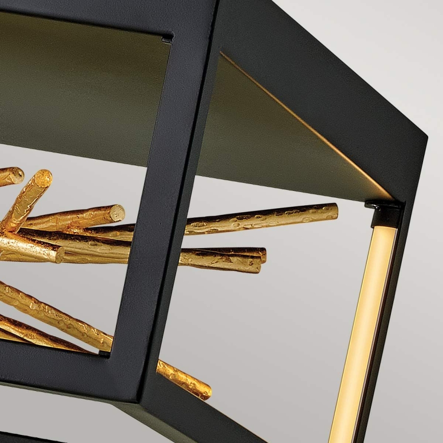 Quintiesse - LED Deckenleuchte STYX LED/8W/230V schwarz/gold