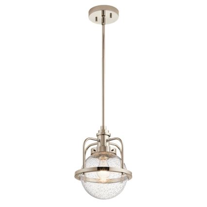 Quintiesse - Außen-Pfostenleuchte TRIOCENT 1xE27/40W/230V IP44, glänzender Chrom