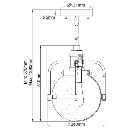 Quintiesse - Außen-Pfostenleuchte TRIOCENT 1xE27/40W/230V IP44, glänzender Chrom