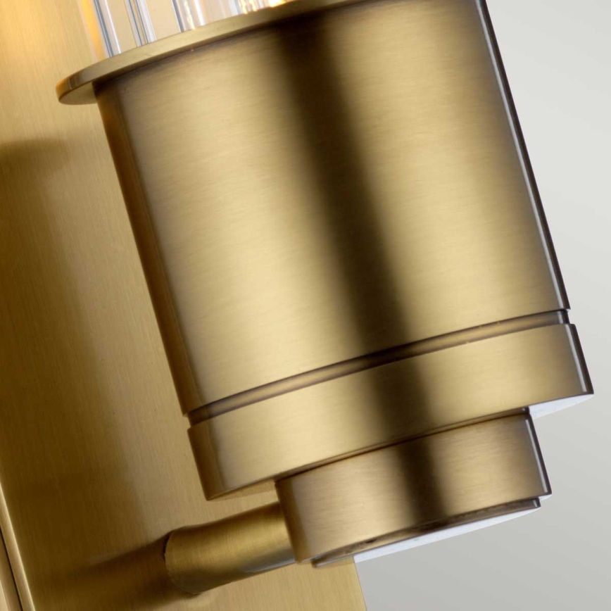 Quintiesse - Badezimmer-Wandleuchte WELLINGTON 1xE27/60W/230V IP44 goldfarben