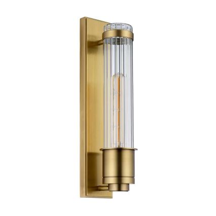 Quintiesse - Badezimmer-Wandleuchte WELLINGTON 1xE27/60W/230V IP44 goldfarben