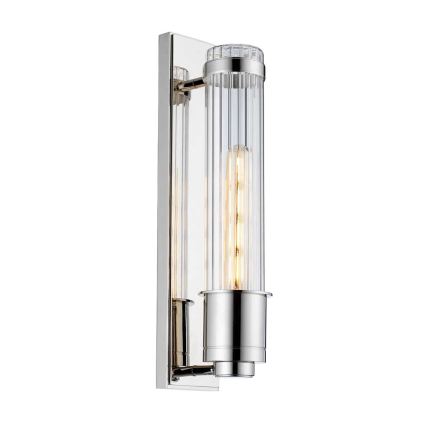 Quintiesse - Badezimmer-Wandleuchte WELLINGTON 1xE27/60W/230V IP44 glänzender Chrom