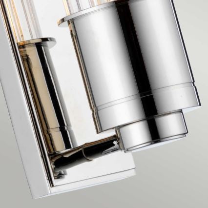 Quintiesse - Badezimmer-Wandleuchte WELLINGTON 1xE27/60W/230V IP44 glänzender Chrom