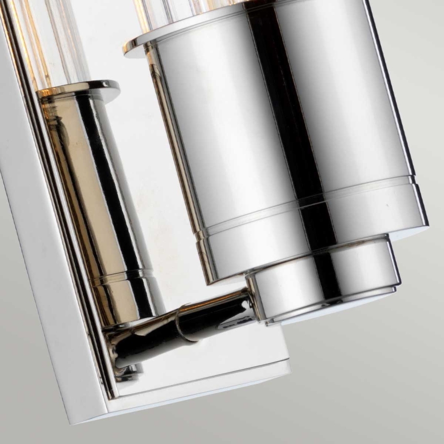 Quintiesse - Badezimmer-Wandleuchte WELLINGTON 1xE27/60W/230V IP44 glänzender Chrom