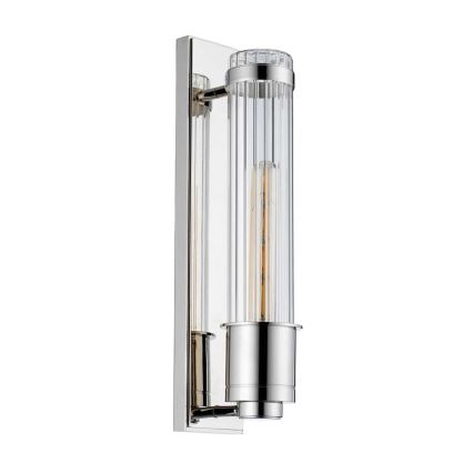 Quintiesse - Badezimmer-Wandleuchte WELLINGTON 1xE27/60W/230V IP44 glänzender Chrom