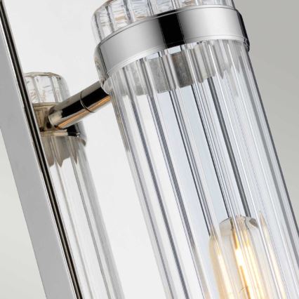 Quintiesse - LED-Badezimmer-Wandleuchte WELLINGTON 1xE27/7W/230V IP44 glänzender Chrom
