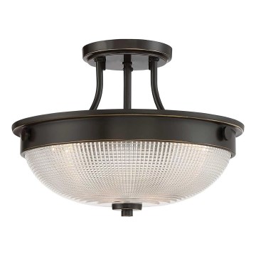 Quoizel - Anbauleuchte MANTLE 2xE27/60W/230V bronzen