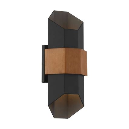 Quoizel - LED-Outdoor-Wandleuchte CHASM 2xLED/5,5W/230V IP44