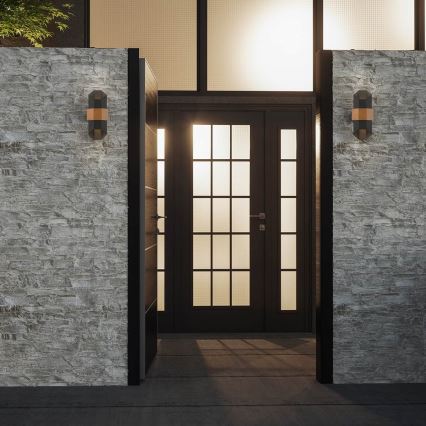 Quoizel - LED-Outdoor-Wandleuchte CHASM 2xLED/5,5W/230V IP44
