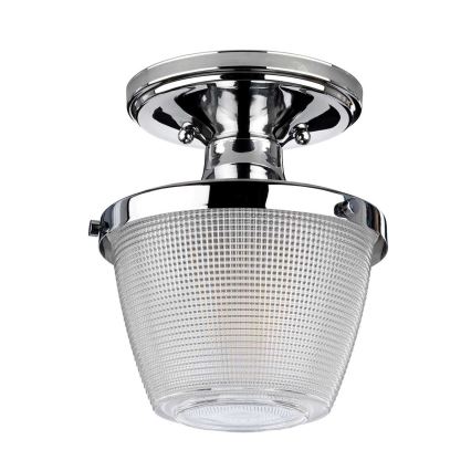 Quoizel - Deckenleuchte für Badezimmer DUBLIN 1xE27/40W/230V IP44 glänzendes Chrom