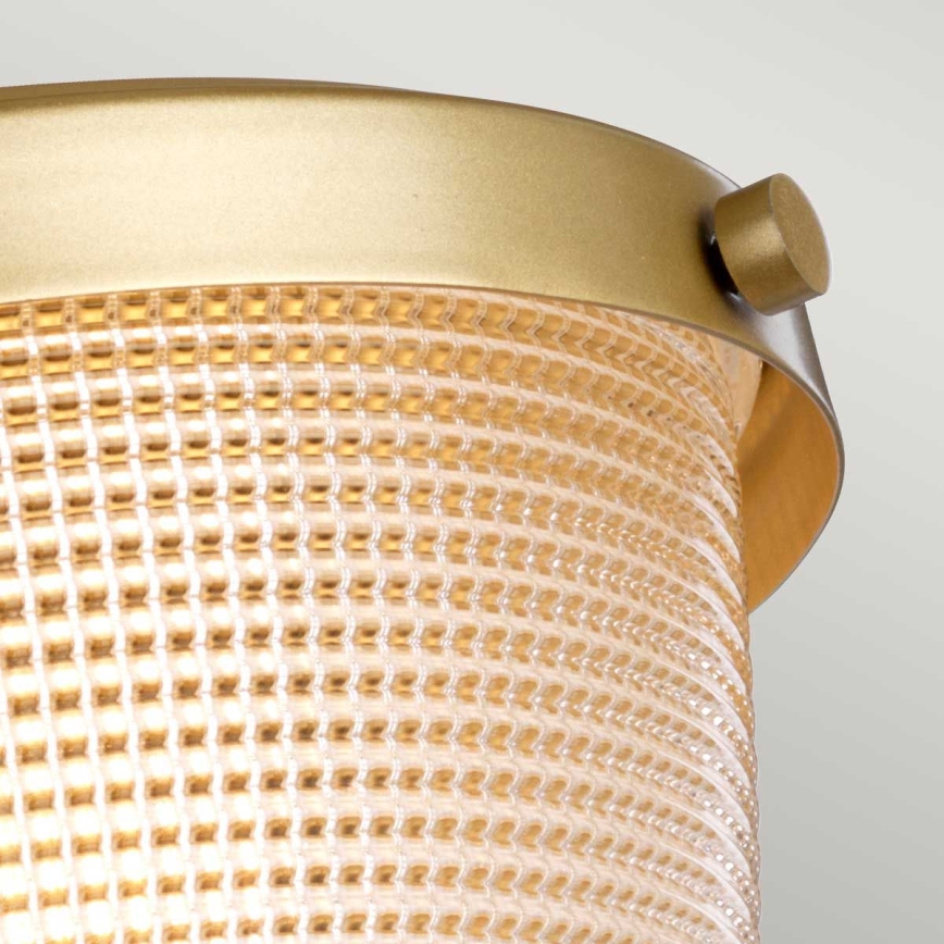 Quoizel - Deckenleuchte für Badezimmer DUBLIN 1xE27/40W/230V IP44 golden