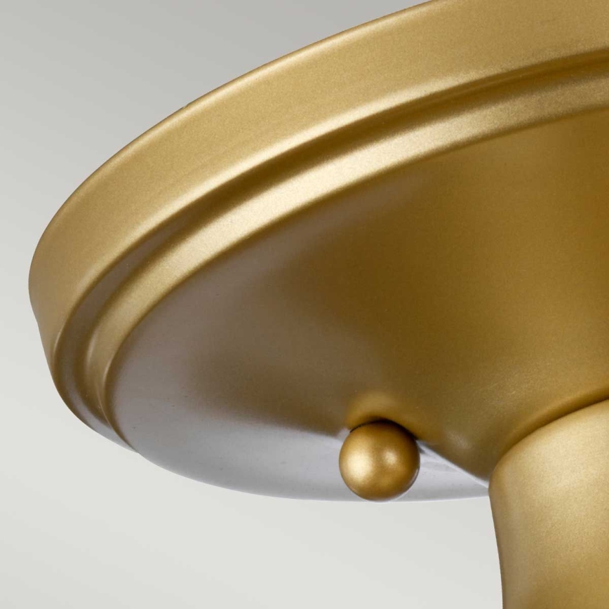 Quoizel - Deckenleuchte für Badezimmer DUBLIN 1xE27/40W/230V IP44 golden