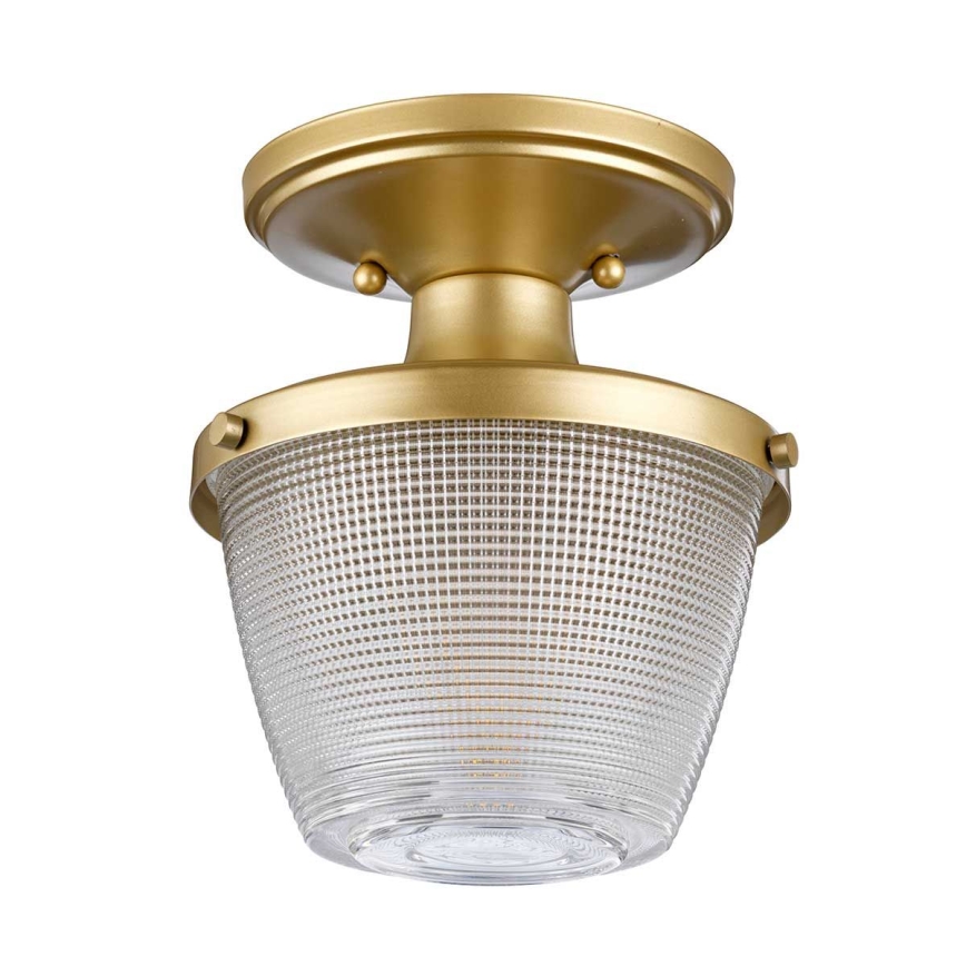 Quoizel - Deckenleuchte für Badezimmer DUBLIN 1xE27/40W/230V IP44 golden
