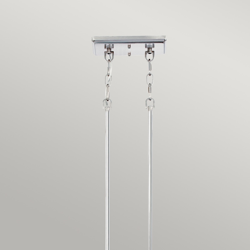 Quoizel - Hängeleuchte an Kette EMERY 3xE27/100W/230V glänzendes Chrom