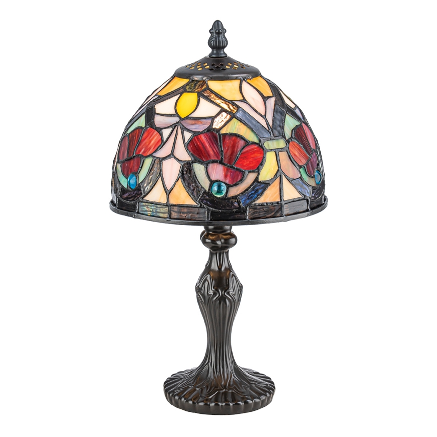 Quoizel - Tiffany-Tischleuchte LARISSA 1xE14/40W/230V Ø 20 cm