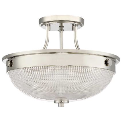 Quoizel - Anbauleuchte MANTLE 2xE27/60W/230V glänzendes Chrom