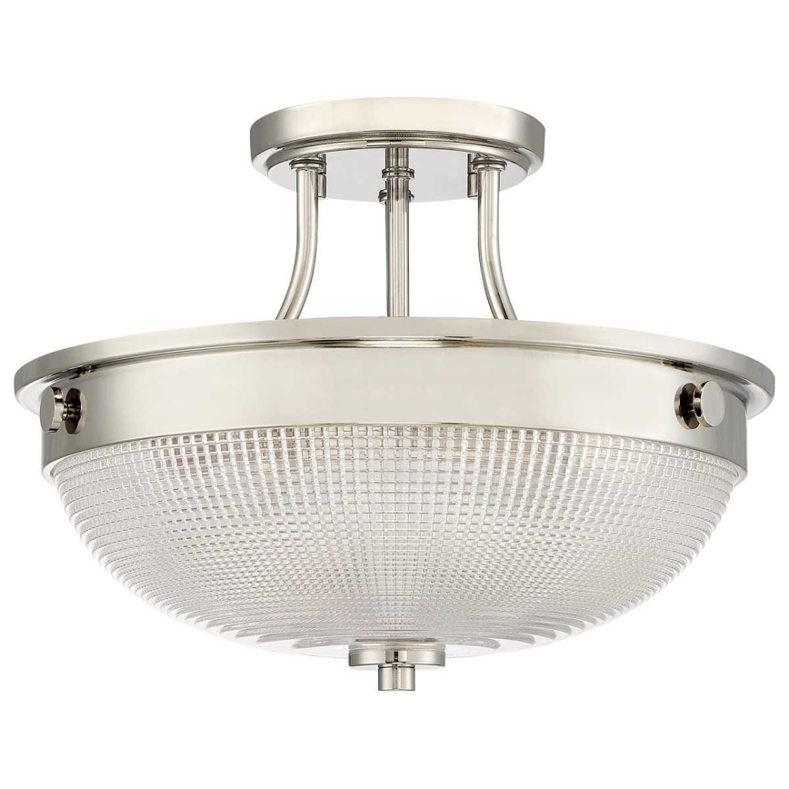 Quoizel - Anbauleuchte MANTLE 2xE27/60W/230V glänzendes Chrom