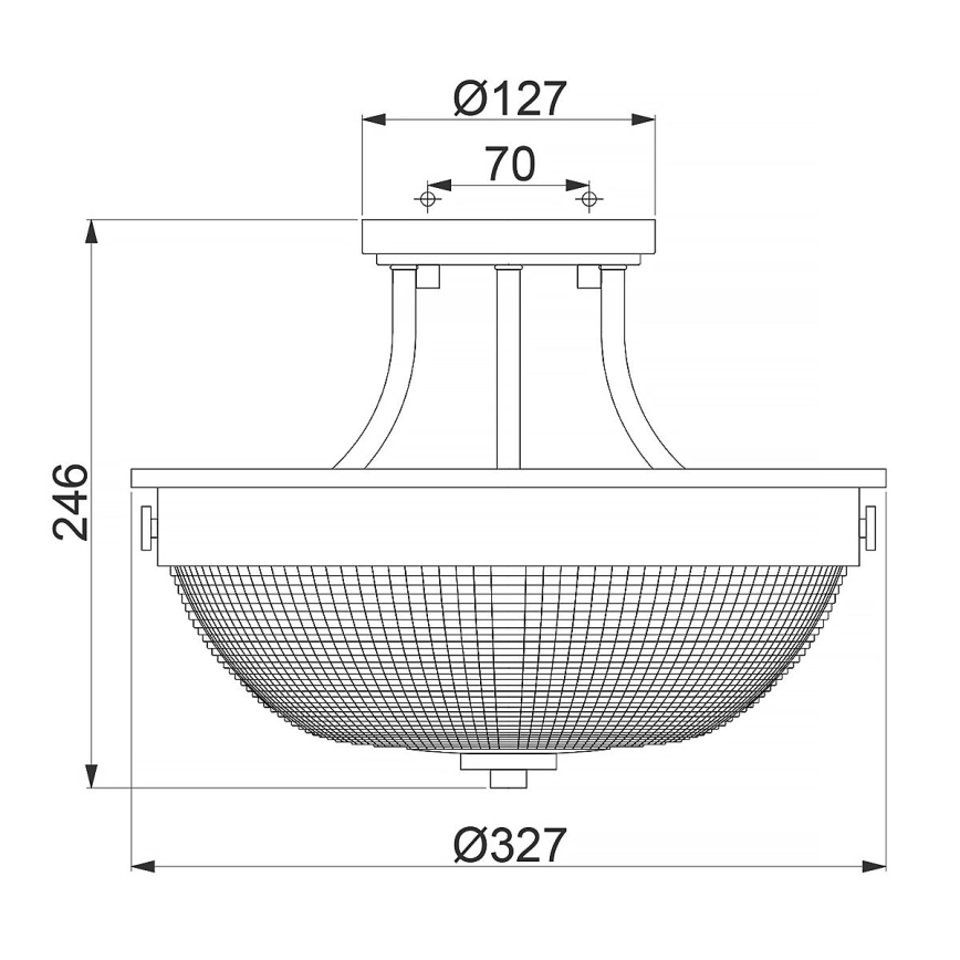 Quoizel - Anbauleuchte MANTLE 2xE27/60W/230V glänzendes Chrom