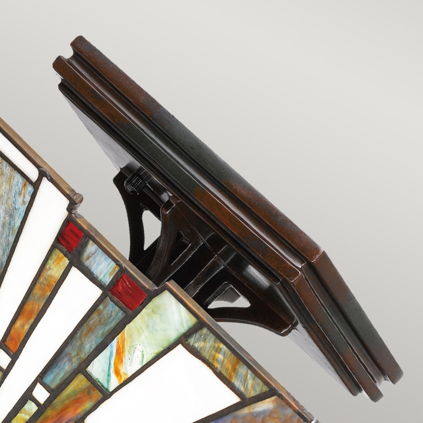 Quoizel - Deckenleuchte Tiffany MAYBECK 2xE27/60W/230V