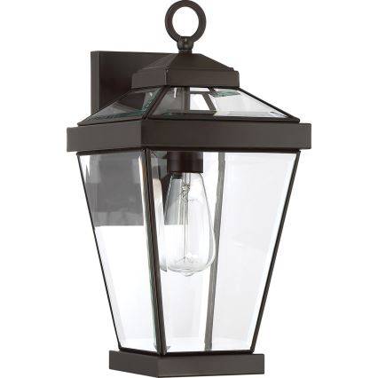 Quoizel - Outdoor-Wandleuchte RAVINE 1xE27/60W/230V IP44 braun