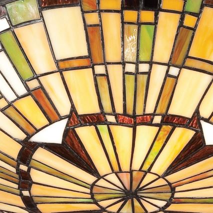 Quoizel - Deckenleuchte Tiffany REED 2xE27/60W/230V, Durchmesser 42 cm