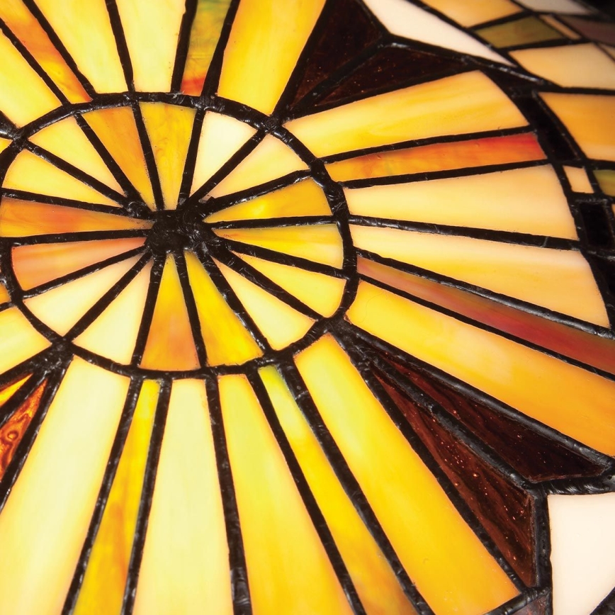 Quoizel - Deckenleuchte Tiffany REED 2xE27/60W/230V, Durchmesser 42 cm