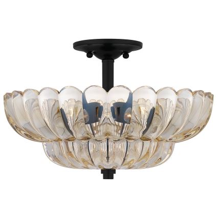 Quoizel - Deckenleuchte WHITECAP 4xE14/40W/230V d 39,5 cm