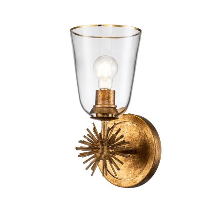 Quoizel - Wandleuchte STARING, 1x E27/40 W/230 V, in Kupferoptik