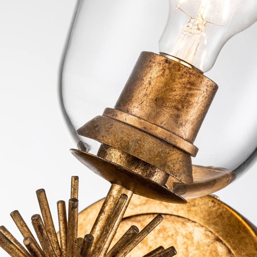 Quoizel - Wandleuchte STARING, 1x E27/40 W/230 V, in Kupferoptik