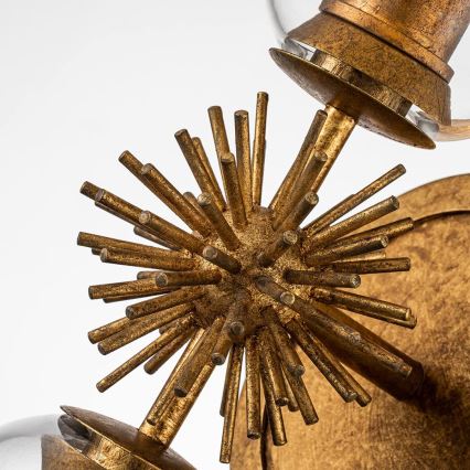 Quoizel - Wandleuchte STARING 2xE27/40W/230V kupferfarben