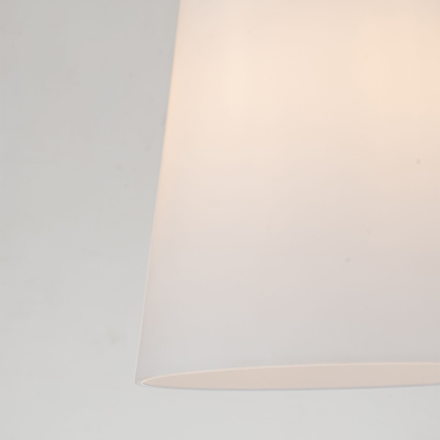 Quoizel - Deckenleuchte an Stange STARING 1xE27/40W/230V d 18,4 cm golden/Patina/weiß