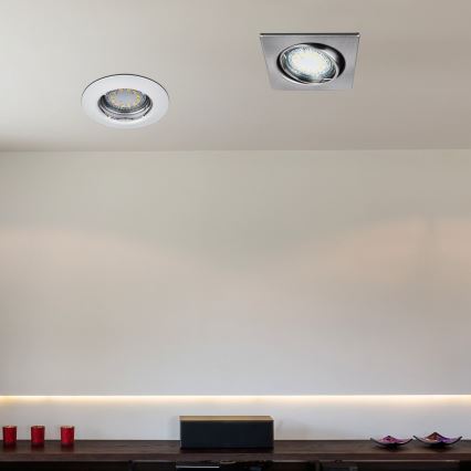Rabalux - SET 3x LED-Einbauleuchte 1x GU10/3W/230V IP40